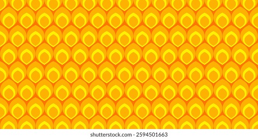 pineapple skin pattern background. Pineapple peel vector illustration. summer pineapple fruit background.