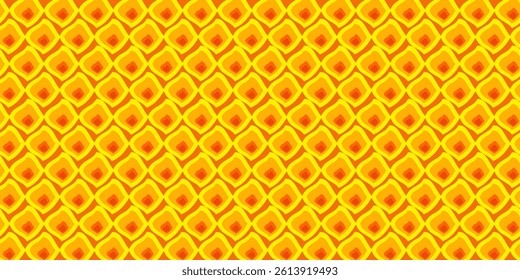 pineapple skin pattern background. Pineapple peel vector illustration. summer pineapple fruit background.