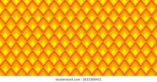 pineapple skin pattern background. Pineapple peel vector illustration. summer pineapple fruit background.