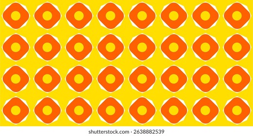 Pineapple skin pattern design for summer themes. Stylized pineapple peel illustration background.