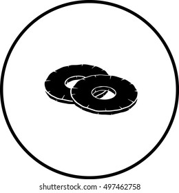 pineapple slices symbol