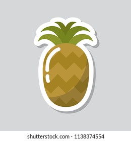 pineapple sticker icon