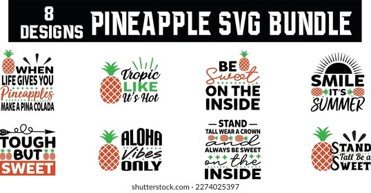 pineapple svg bundle, pineapple svg design svg
