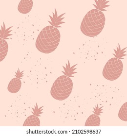 pineapple tropical fruit background grunge style