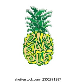 Pineapple , tropical vibes, lets  go to the beach and have some tropical fruit