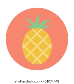 Pineapple Vector Icon