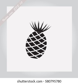 pineapple vector icon