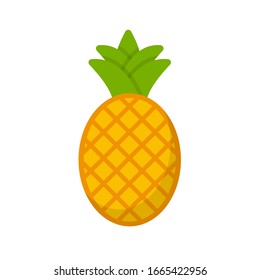 pineapple vector icon fruit and vegetable