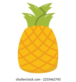  pineapple vector illustration design element