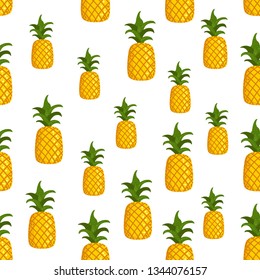 pineapple vector pattern