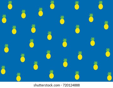 pineapple vector pattern background