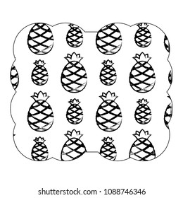 pineapples pattern design
