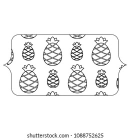 pineapples pattern design