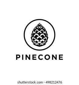 Pinecone Logo Vector