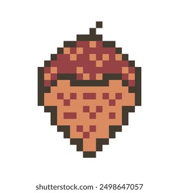 pinecone pixel art for your needs