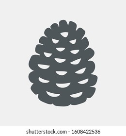 Pinecone Quality Vector Illustration Cut