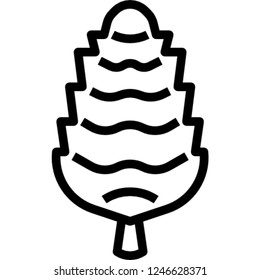 pine-cone tree christmas