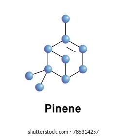 Pinene is a bicyclic monoterpene chemical compound. There are two structural isomers of pinene found in nature: alpha-pinene and beta-pinene