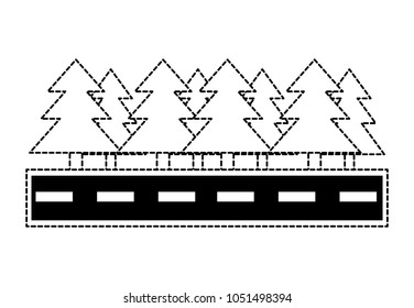 pines at the road icon