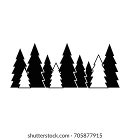 pines trees icon