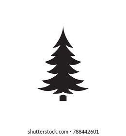 pine-tree icon illustration isolated vector sign symbol