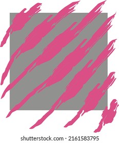 ping color sharp scribbles that are so arrogant 