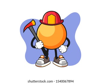 Ping pong ball dentist cartoon. Mascot Character vector.