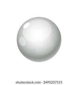 Ping Pong ball isolated on white background.