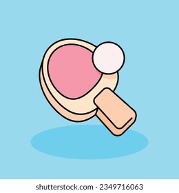 Ping Pong Free vector cartoon icon illustration. Coworking Space icon concept isolated . flat cartoon style