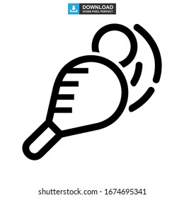 ping pong icon or logo isolated sign symbol vector illustration - high quality black style vector icons
