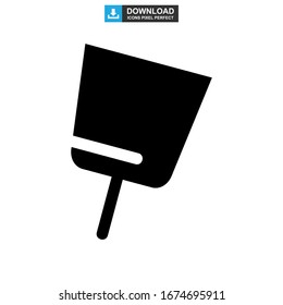 Icono de ping pong o logotipo símbolo de signo aislado ilustración vectorial - iconos vectoriales de estilo negro de alta calidad
