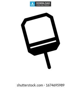 ping pong icon or logo isolated sign symbol vector illustration - high quality black style vector icons
