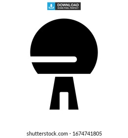 ping pong icon or logo isolated sign symbol vector illustration - high quality black style vector icons

