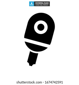 ping pong icon or logo isolated sign symbol vector illustration - high quality black style vector icons
