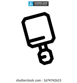 ping pong icon or logo isolated sign symbol vector illustration - high quality black style vector icons
