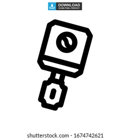 ping pong icon or logo isolated sign symbol vector illustration - high quality black style vector icons
