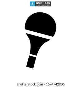 ping pong icon or logo isolated sign symbol vector illustration - high quality black style vector icons
