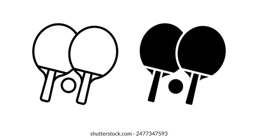 Ping Pong icon. for mobile concept and web design. vector illustration