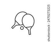 Ping pong icon set. Table tennis racket vector symbol in ping pong paddle sign. Table tennis tournament icon.