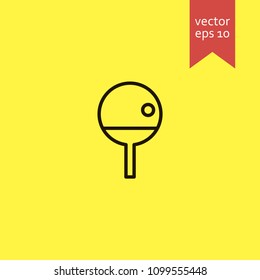 ping pong. ping pong icon. sign design. Vector EPS 10.