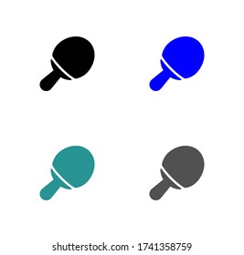 Ping pong icon stock vector illustration flat design