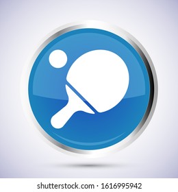 Ping pong icon in trendy flat style isolated on white background. Sport icon for your web design, logo, user interface. Vector illustration