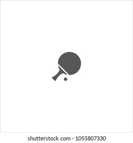 Ping pong icon vector