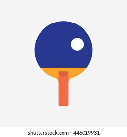 Ping Pong Icon Vector