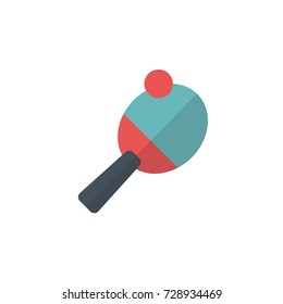 ping pong icon vector. ping pong flat style design