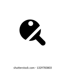 ping pong icon vector. ping pong sign on white background. ping pong icon for web and app