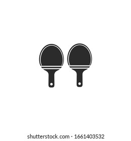 ping pong icon vector sign isolated for graphic and web design. ping pong symbol template color editable on white background.