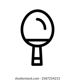 Ping Pong Icon Vector Symbol Design Illustration