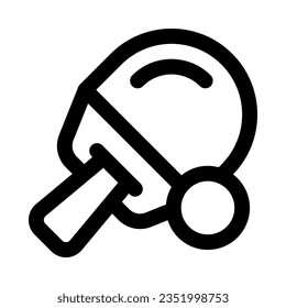 ping pong icon for your website, mobile, presentation, and logo design.