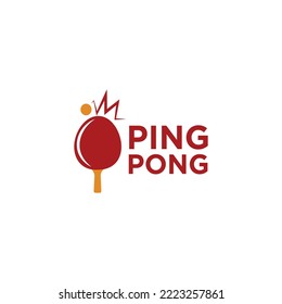 Ping Pong logo simple symbols